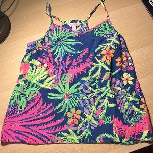100% silk Lilly Pulitzer Tank top
